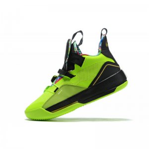 Air Jordan 33 Green/Black/Multi-Color For Sale