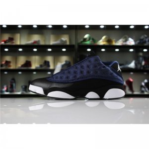 New Air Jordan 13 Low "Navy" Brave Blue/Metallic Silver-Black Me