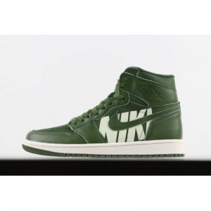 Virgil Abloh's Off-White x Air Jordan 1 "Nike Swoosh" Olive 5550
