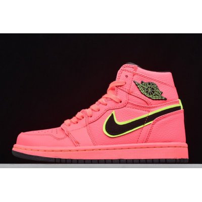 2019 Air Jordan 1 High Premium "Hot Punch" AQ9131-600