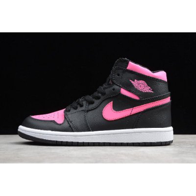 2019 Air Jordan 1 Retro High BP Black Hyper Pink Kids' sizing 33