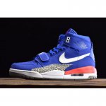Air Jordan Legacy 312 "Pistons" Bright Blue/White-University Red