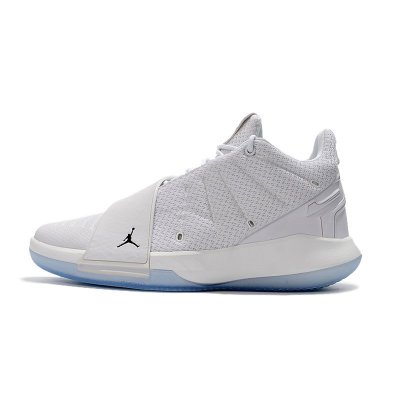 Jordan CP3.XI "Triple White" Chris Paul Men's Basketball Shoes