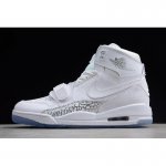 Just Don x Jordan Legacy 312 "White Cement" White/White-Light Gr