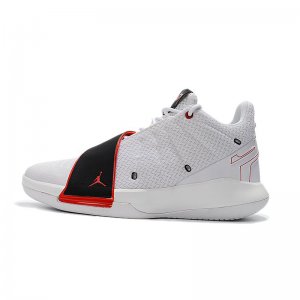 Chris Paul's New Jordan CP3.XI "Home" White/University Red-Black