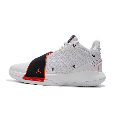 Chris Paul's New Jordan CP3.XI "Home" White/University Red-Black