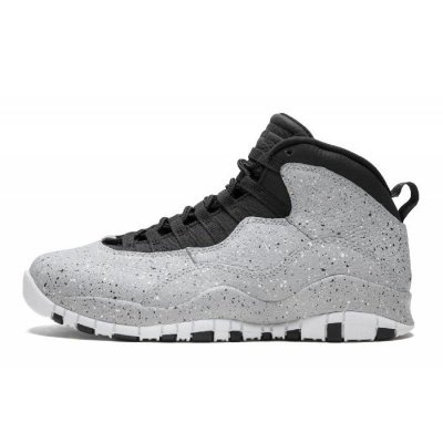 Air Jordan 10 "Cement" Smoke Grey/Black-University Red-White 310