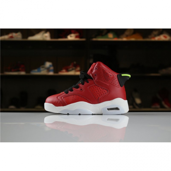 Kid's Air Jordan 6 Retro "Christmas Red" For Sale - Click Image to Close