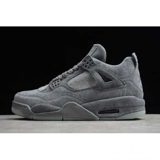 2020 Latest Air Jordan 4 Retro Kaws "KAWS" Cool Grey/White 93015 - Click Image to Close