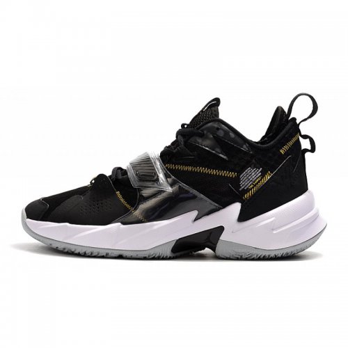 2020 Jordan Why Not Zer0.3 "The Family" Black/White-Metallic Gol