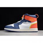2020 Mens and WMNS Air Jordan 1 High Zip Sail/Bright Citron-Blue