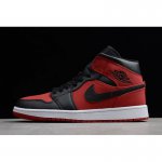 Air Jordan 1 Mid "Banned" Gym Red/Black-White 554724-610