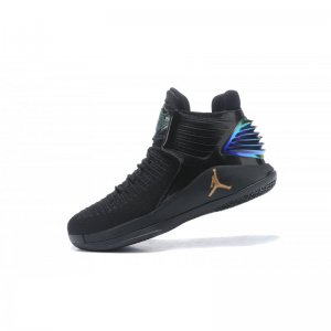 New Air Jordan 32 "PK80" PE Black/Metallic Gold Men's Basketball
