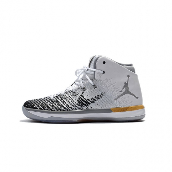 Air Jordan XXX1 "Chinese New Year" White/Black-Metallic Gold 885 - Click Image to Close