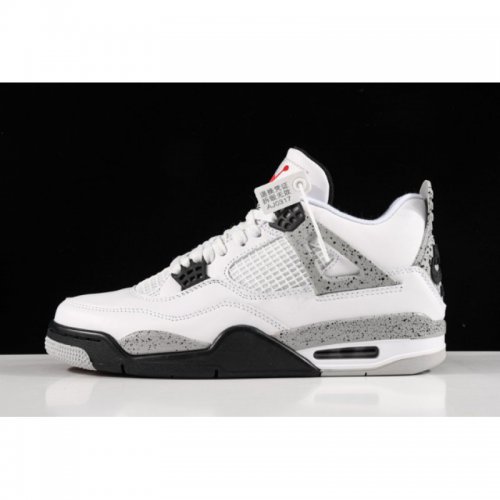 2020 Air Jordan 4 Retro OG "White Cement" 840606-192