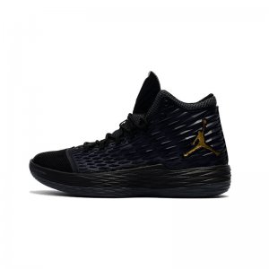 Jordan Melo M13 Black/Metallic Gold-Anthracite 881562-004 For Sa