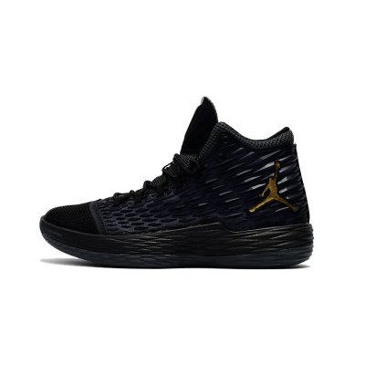 Jordan Melo M13 Black/Metallic Gold-Anthracite 881562-004 For Sa