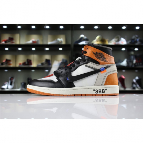 OFF-WHITE x Air Jordan 1 Retro High OG 10X "Shattered Backboard" - Click Image to Close