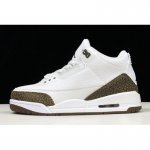 Air Jordan 3 Retro "Mocha" White/Chrome-Dark Mocha 136064-122