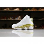 Kid's Air Jordan 13 DMP White/Metallic Gold-Varsity Red For Sale