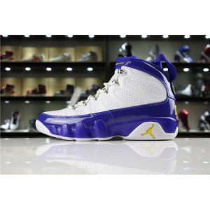 Cheap Air Jordan 9 Retro "Kobe Bryant PE" White/Tour Yellow-Conc