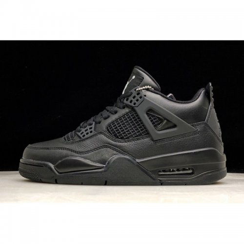Soleki x Air Jordan 4 "Black Cat" 308497-002 For Sale