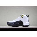 Kid's Air Jordan 12 "Taxi" White/Black-Taxi