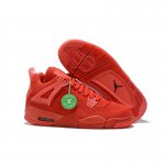 2019 New Air Jordan 4 Flyknit "University Red" AQ3559-600