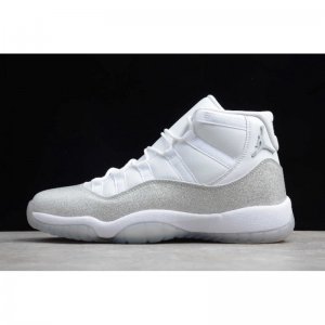 2019 Air Jordan 11 Retro "Vast Grey" White/Metallic Silver-Vast