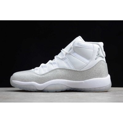 2019 Air Jordan 11 Retro "Vast Grey" White/Metallic Silver-Vast