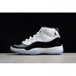 2018 Men's and Women's Air Jordan 11 "Concord" White/Black-Dark