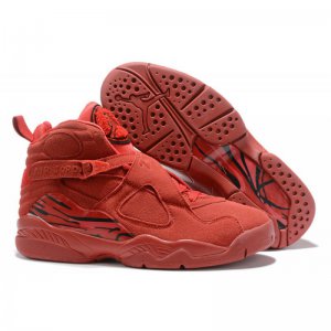 2019 Air Jordan 8 "Valentine's Day" Gym Red/Ember Glow-Team Red