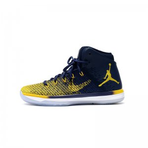 Air Jordan XXX1 "Michigan" Blue/Maize 845037-600
