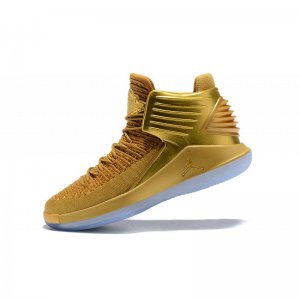 New Air Jordan 32 "Metallic Gold" Men's Basketball Shoes
