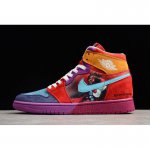 Cheap Air Jordan 1 High "Pirate" Multi-Color 558059-101 For Sale