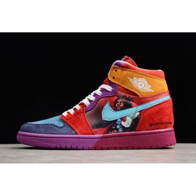 Cheap Air Jordan 1 High "Pirate" Multi-Color 558059-101 For Sale