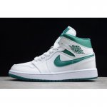 2019 Air Jordan 1 Mid "Mystic Green" CD6759-103