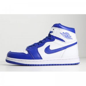New Air Jordan 1 Mid "Hyper Royal" White/Hyper Royal 554724-114