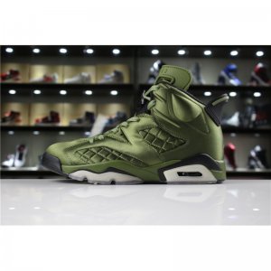 Cheap Air Jordan 6 Pinnacle "Saturday Night Live" Palm Green/Pal
