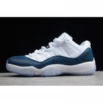 2019 Air Jordan 11 Retro Low "Navy Blue Snakeskin" CD6846-102