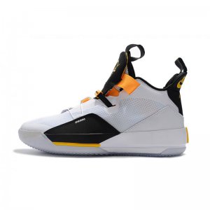 Air Jordan 33 "Oladipo PE" White/Black-Yellow For Sale