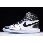 2018 Air Jordan 1 High "Pass The Torch" Chrome/White-Turbo Green