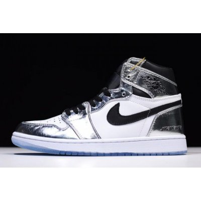 2018 Air Jordan 1 High "Pass The Torch" Chrome/White-Turbo Green