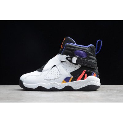 2019 Air Jordan 8 Retro "Three Peat" Kids' Sizing 305369-142