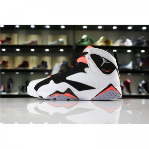 Air Jordan 7 GS "Hot Lava" White/Black-Hot Lava 442960-106